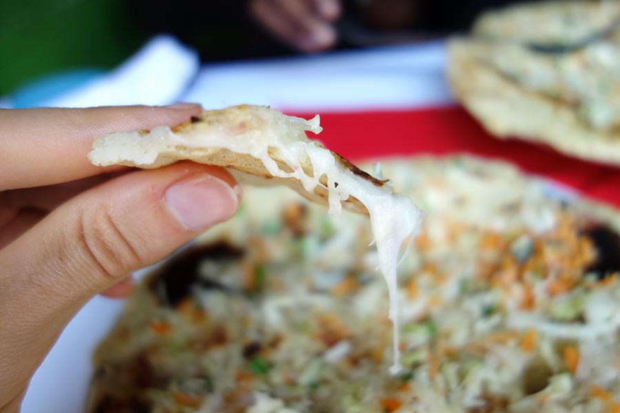 Deliciously cheesy!