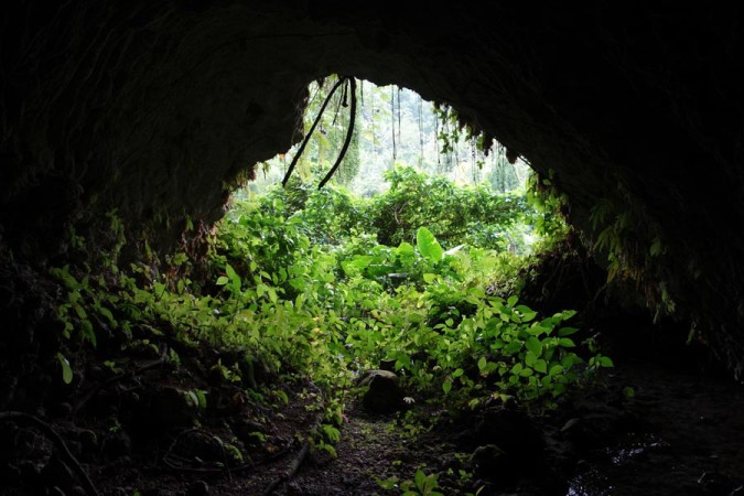 Hidden Cave in Cornwall Barracks Jamaica