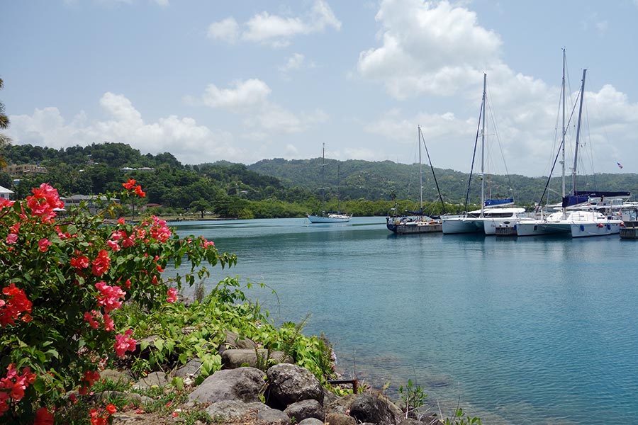 Errol Flynn Marina in Port Antonio Jamaica