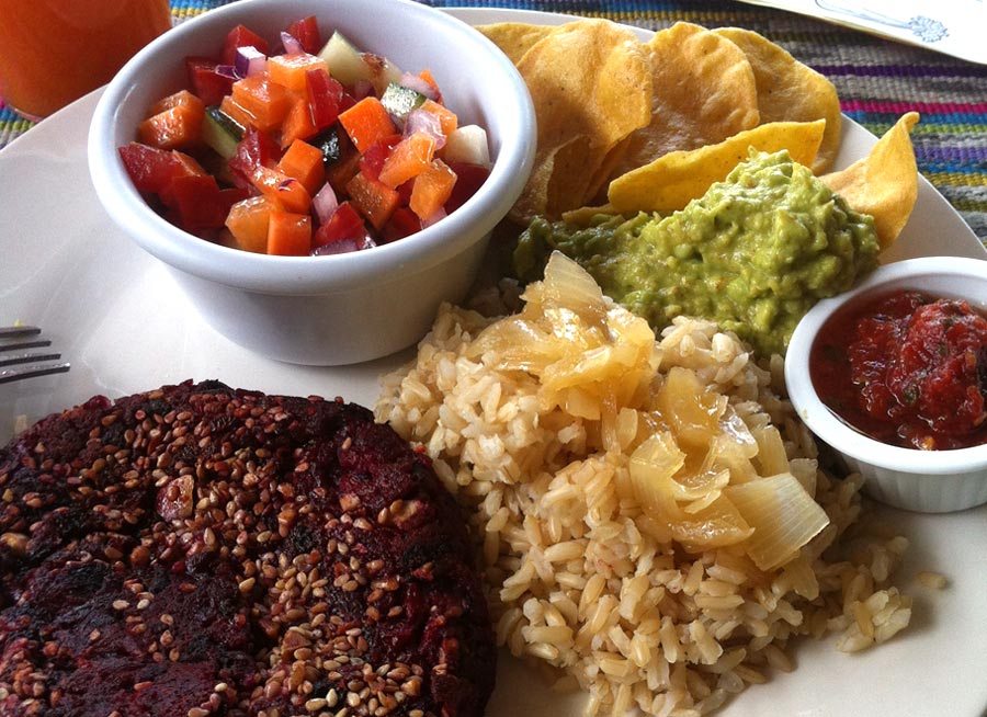 Vegan Meal at Panajachel Center