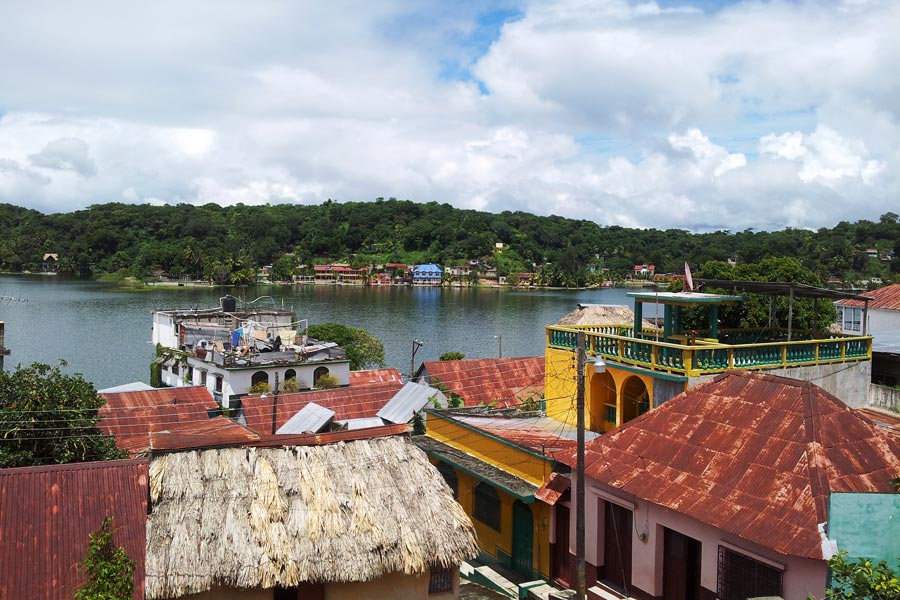 Flores in Guatemala