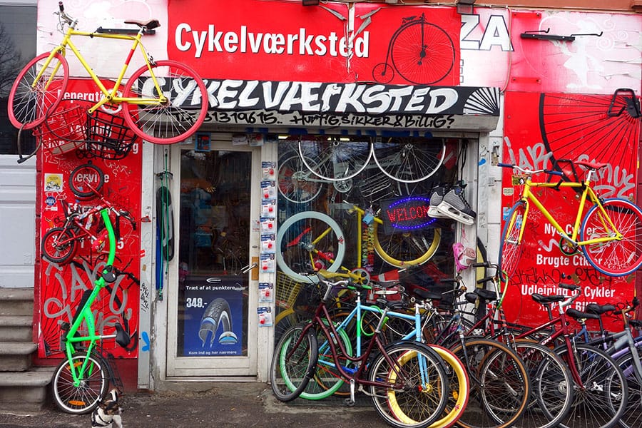 bicycle store in copenhagen