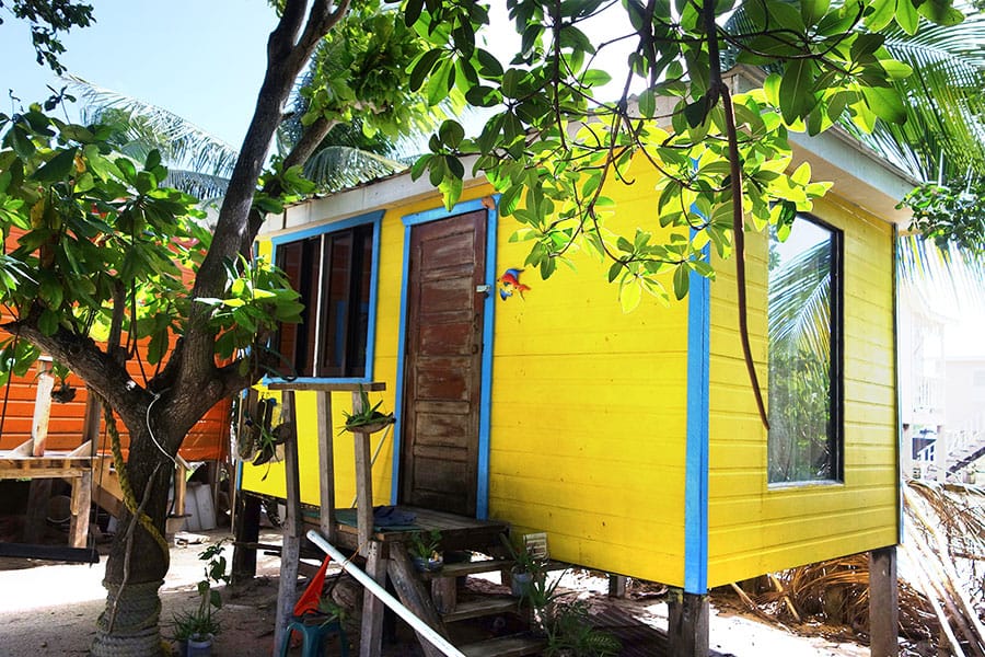 Cabana at Pause Hostel - Budget accommodation on Caye Caulker