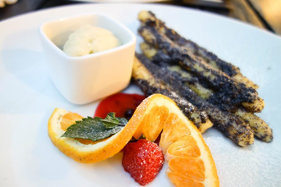 Gluten Free Mohnnudeln from Zum Wohl, one of the best restaurants to eat gluten free in vienna