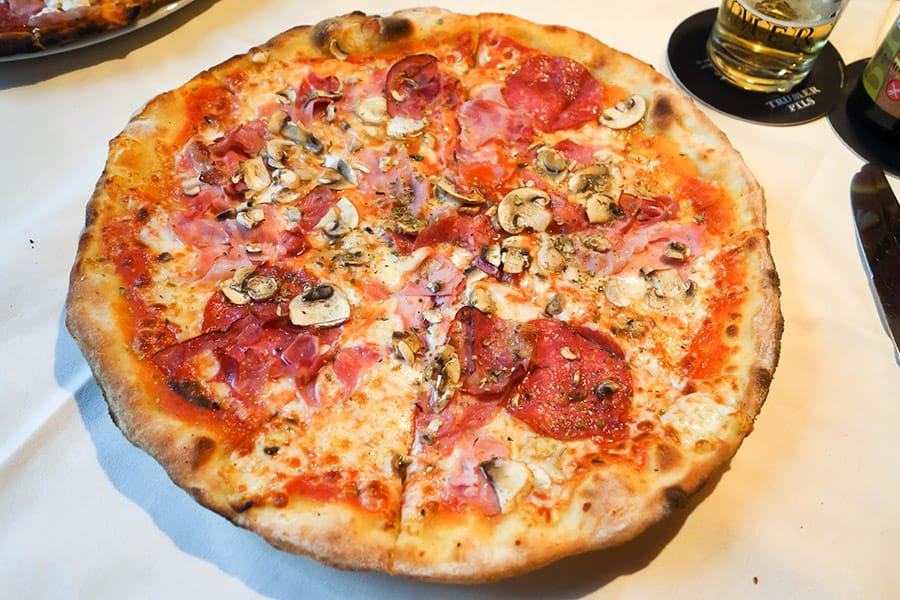Best Gluten Free Pizza Ever from Pizzeria Scarabocchio in Vienna