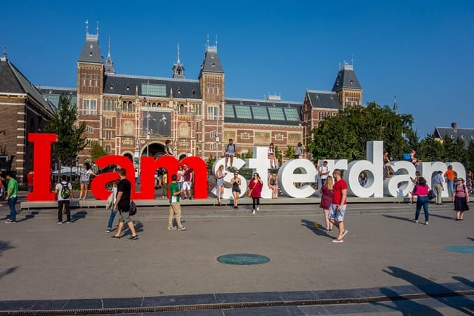 I amsterdam Sign in Amsterdam