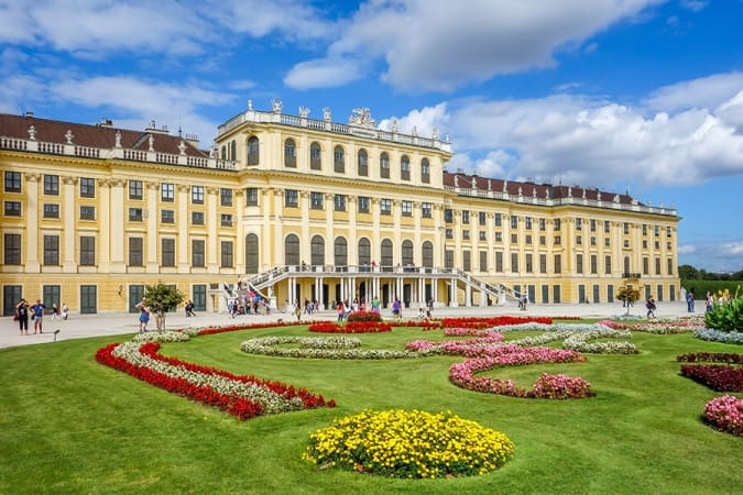 Schönbrunn Palace in Vienna