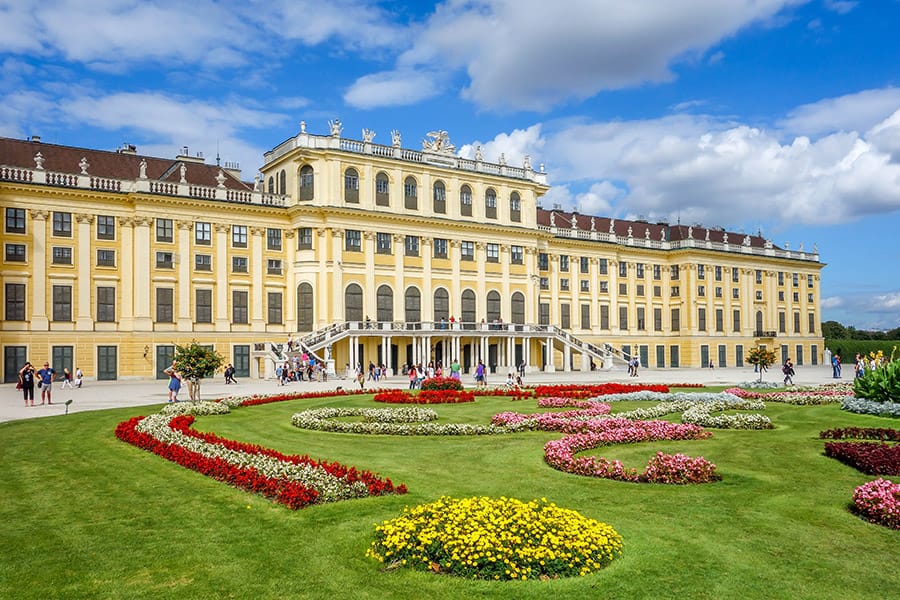 Schönbrunn Palace in Vienna