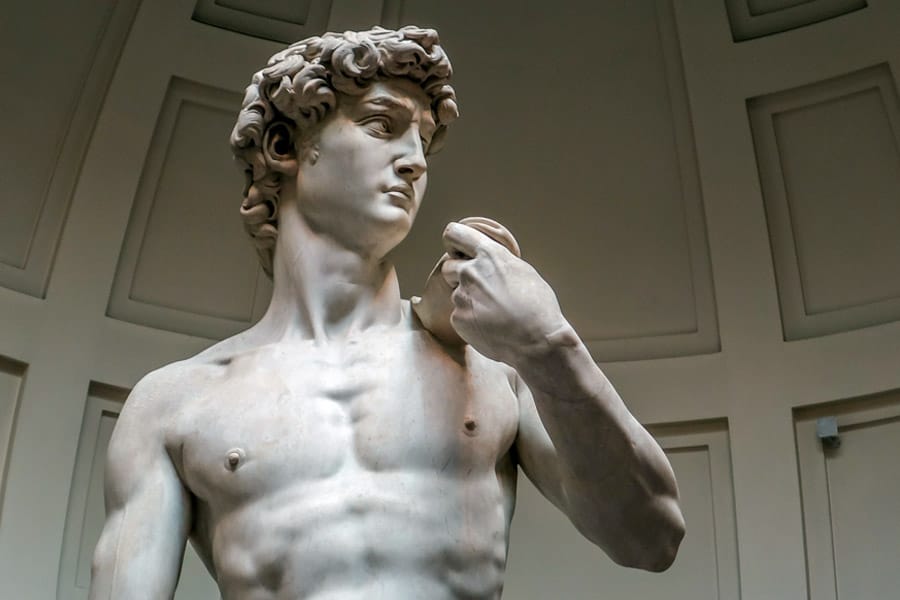 Michelangelo's David in Florence