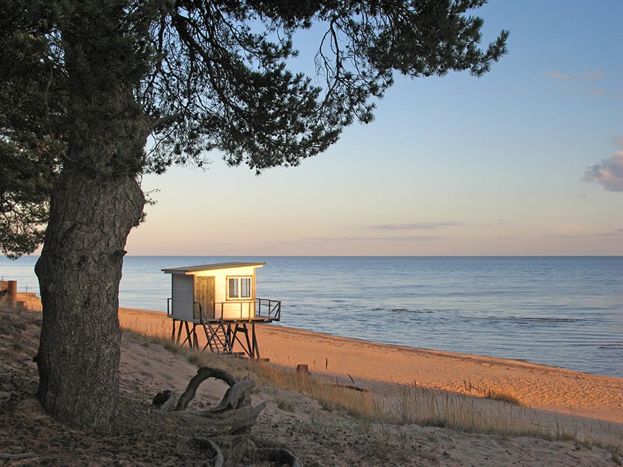 beach in Estonia