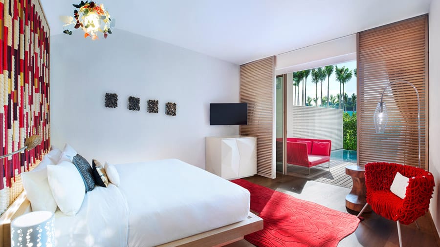 Away Room at W Singapore. Image Credit: © W Singapore