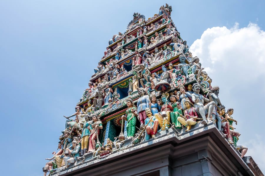 Sri Mariamman Temple in Singapore