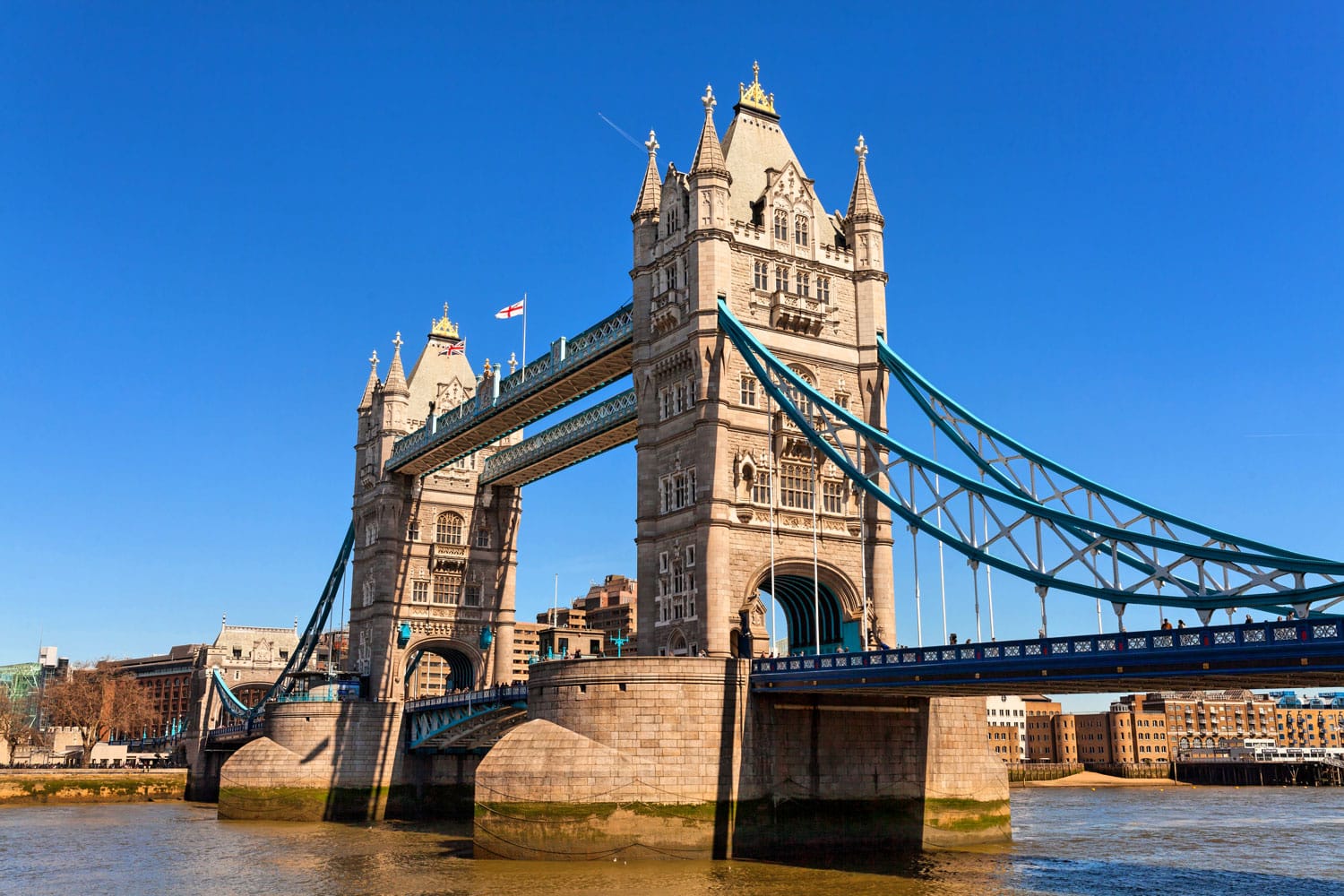 Tower Bridge in London, UK