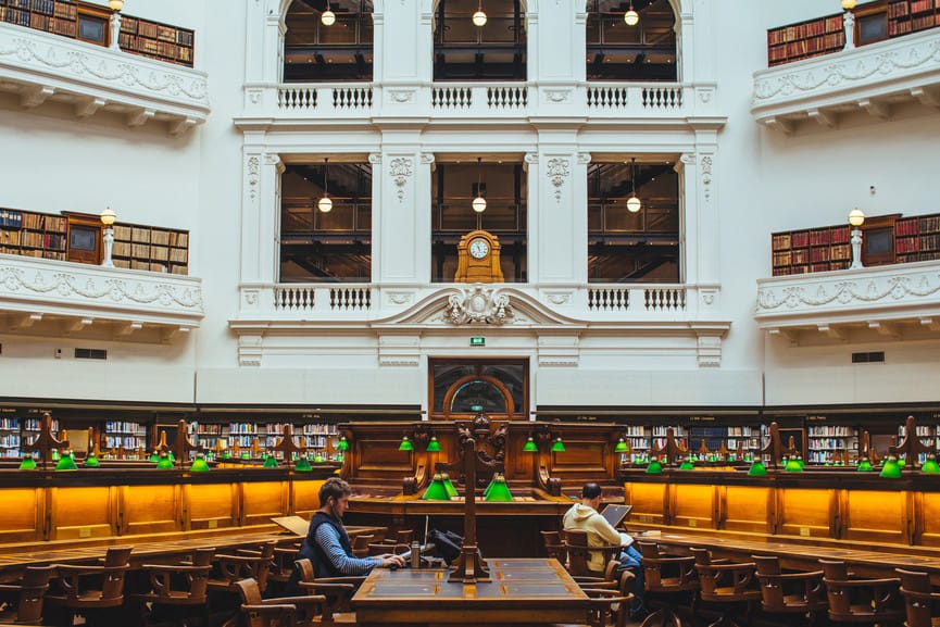 State Liberary of Victoria in Melbourne