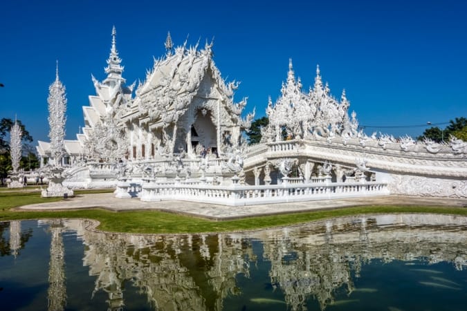 White Temple in Chiang Rai, Thailand