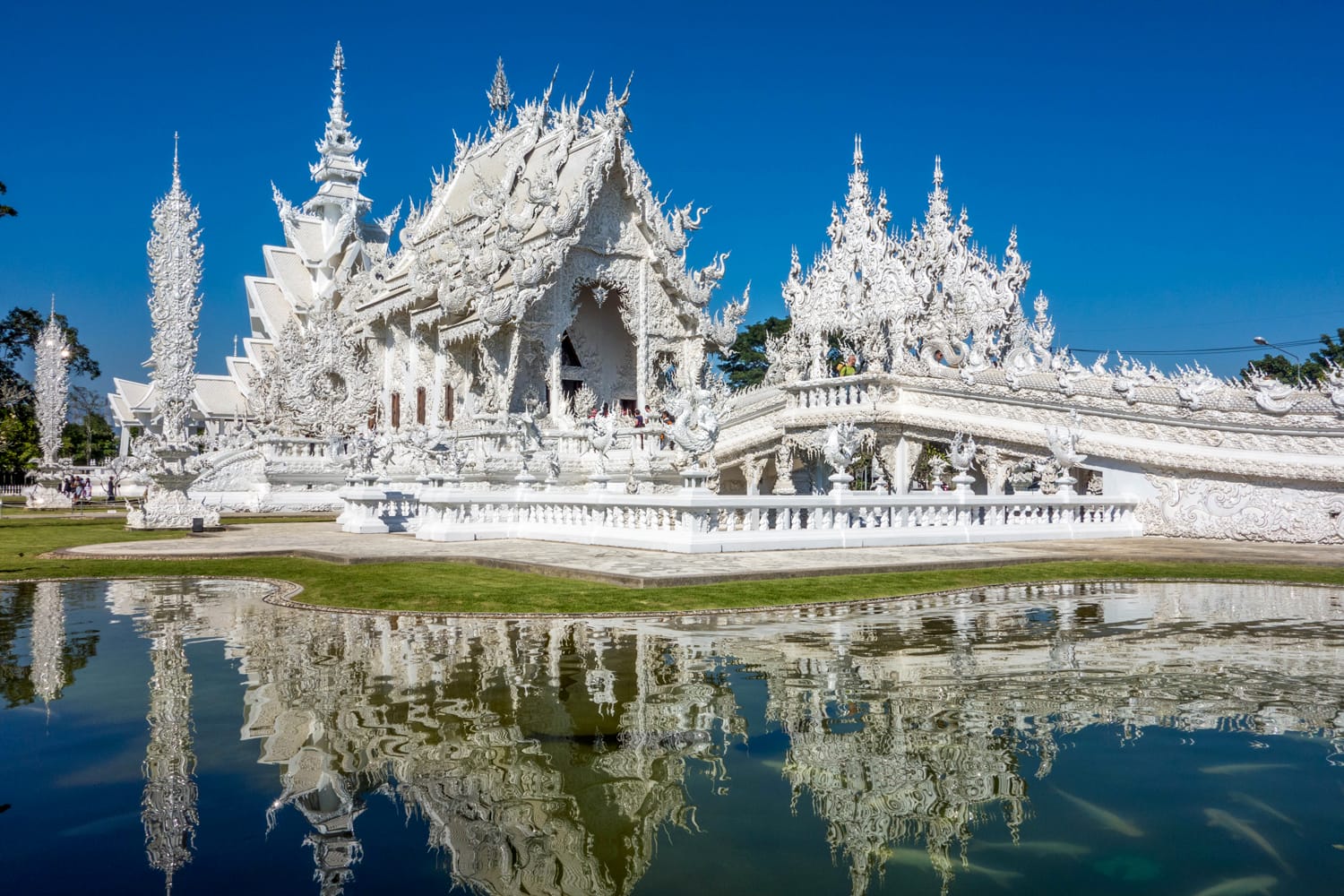 White Temple in Chiang Rai, Thailand