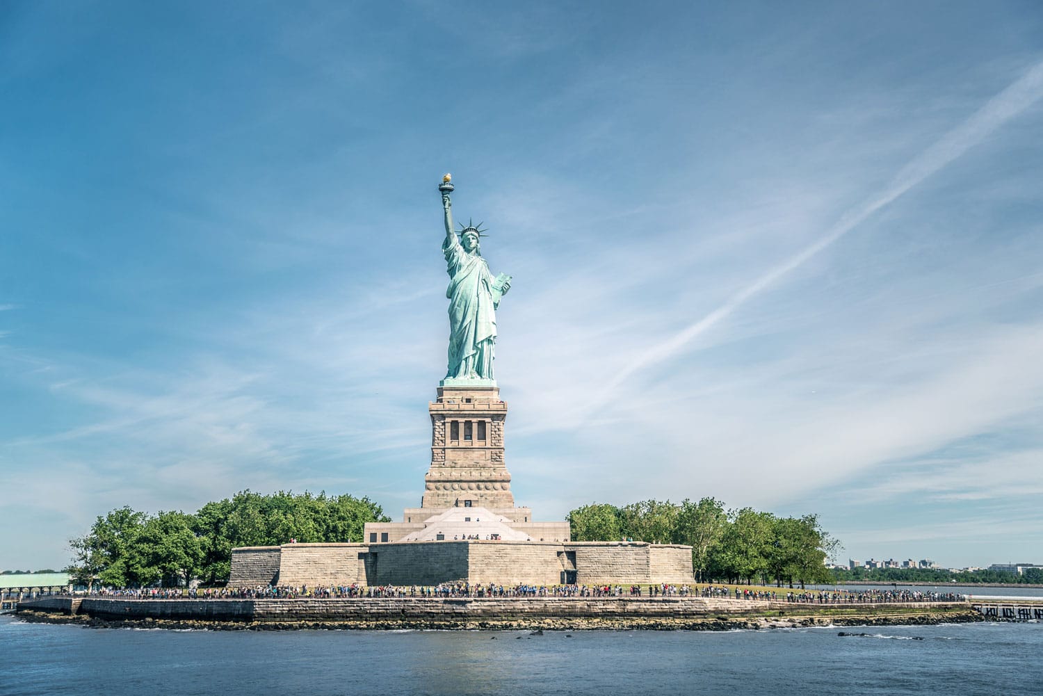 The Statue of Liberty in New York City