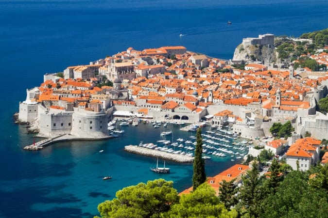 The Old Town of Dubrovnik, Croatia