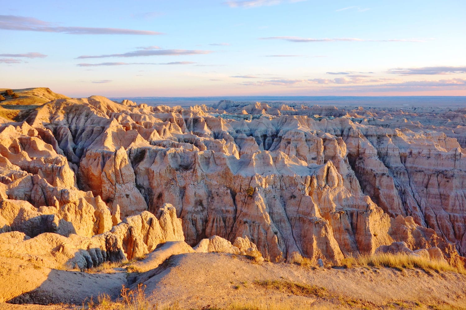Badlands National Park in South Dakota
