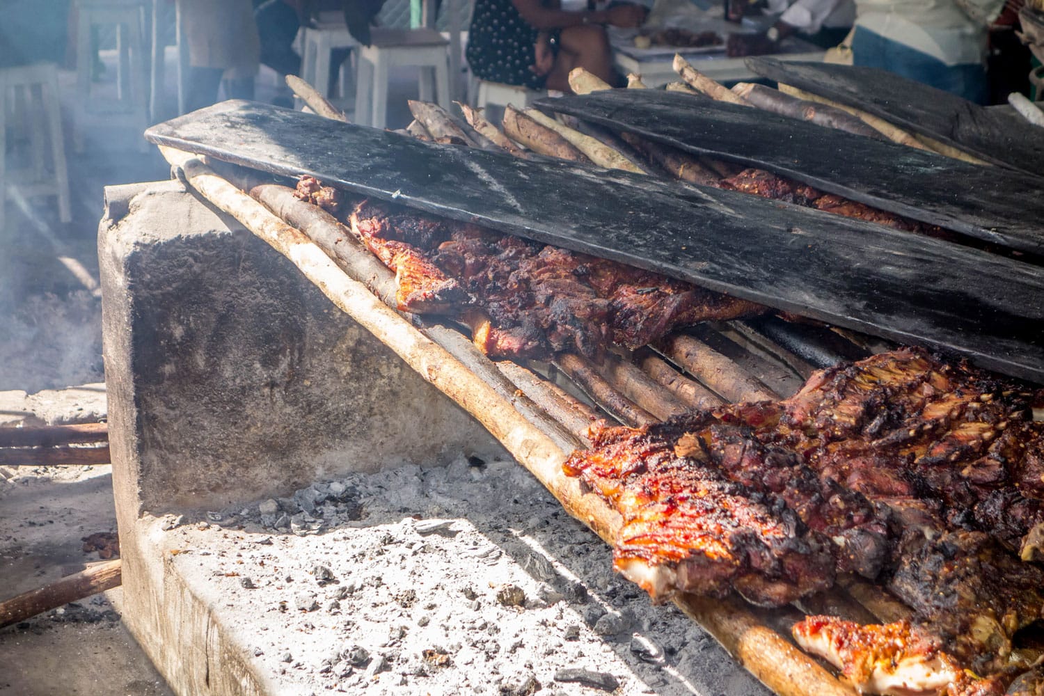Jerk Center in Boston Bay, Jamaica