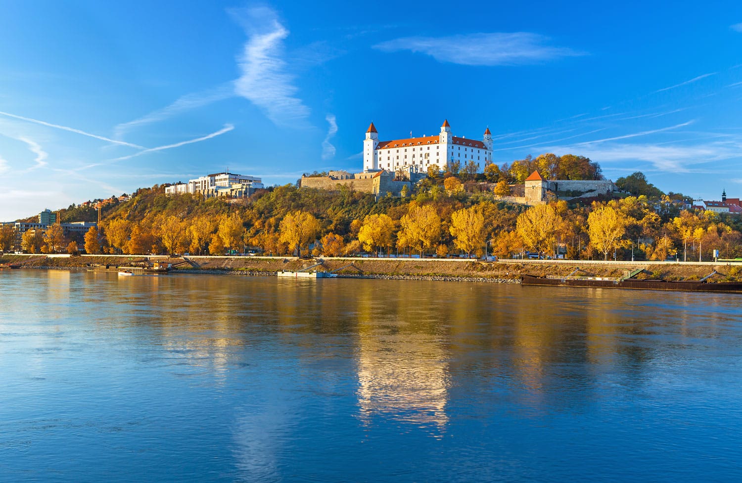 Bratislava castle in Slovakia