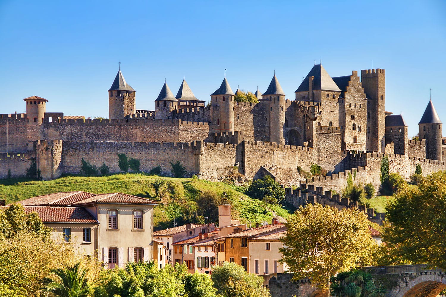 Castle of Carcassonne, France