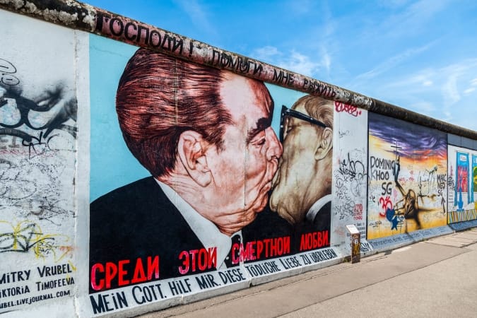 East Side Gallery in Berlin, Germany