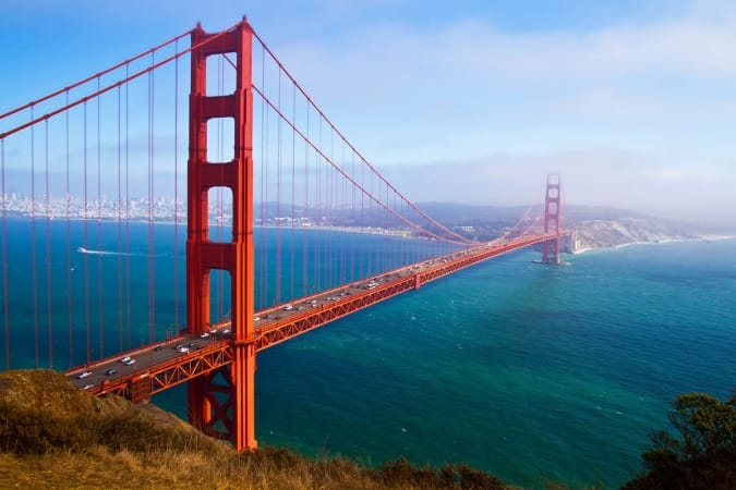 Golden Gate, San Francisco, California, USA.
