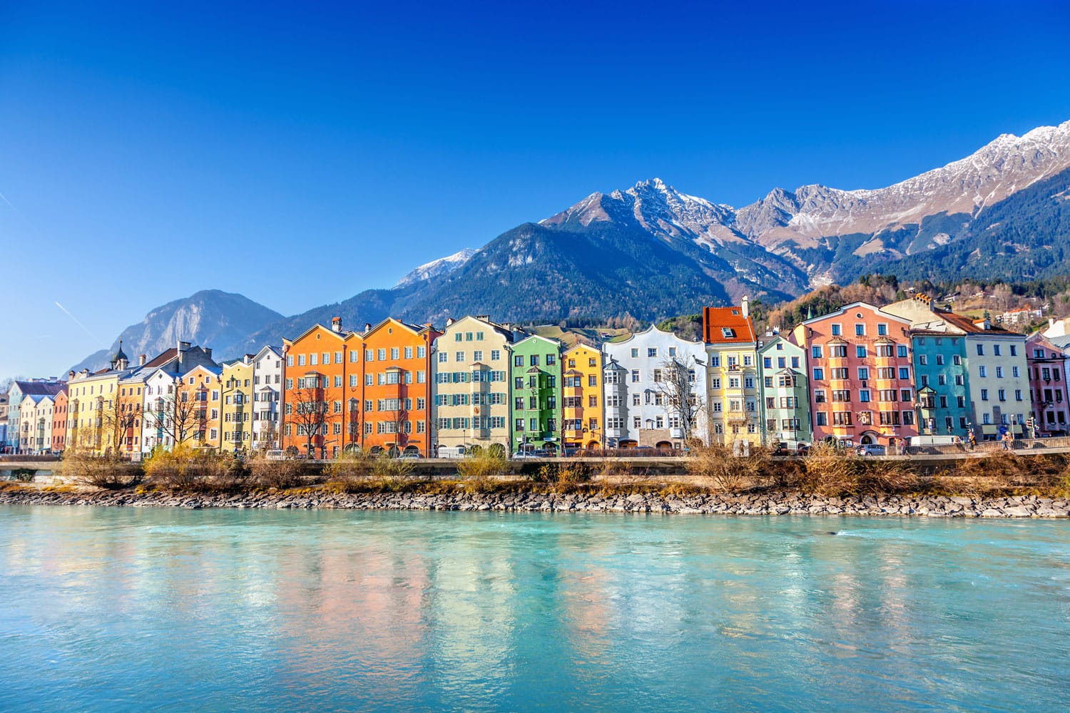 Innsbruck cityscape, Austria.