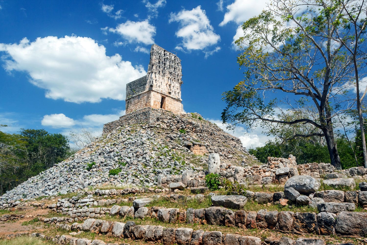Ruins of the ancient Mayan city of Labna, Mexico