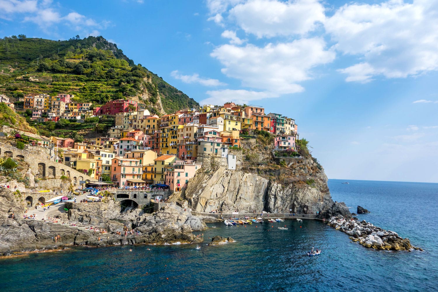 Manarola Village in Cinque Terre, Italy