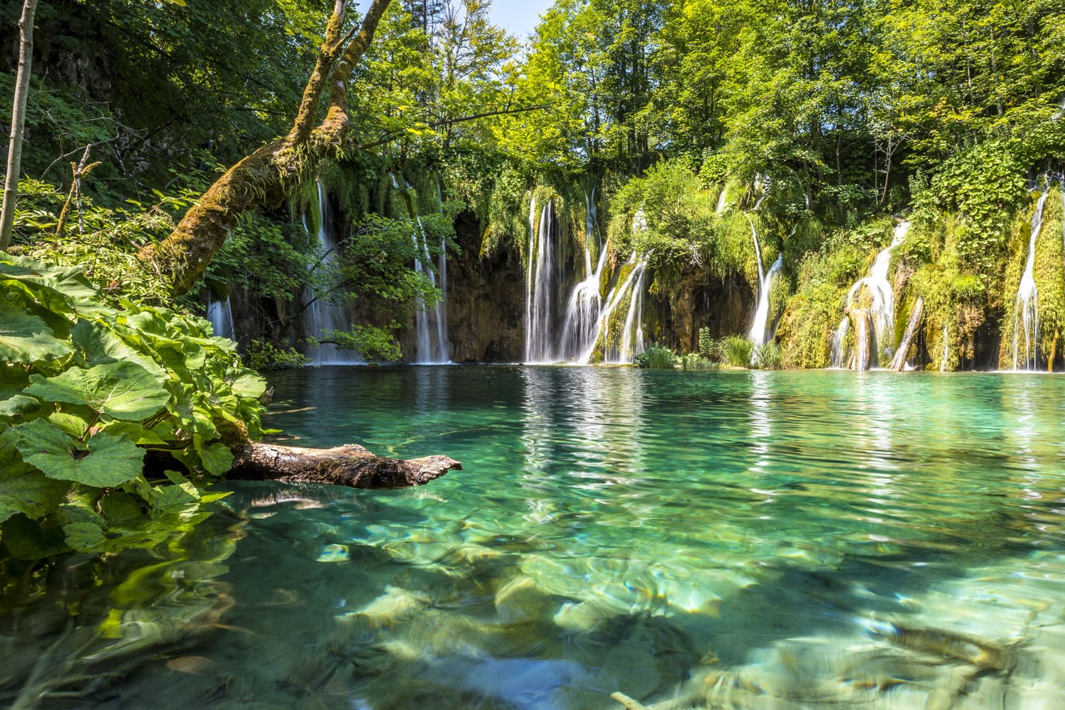 Plitvice Lakes in Croatia
