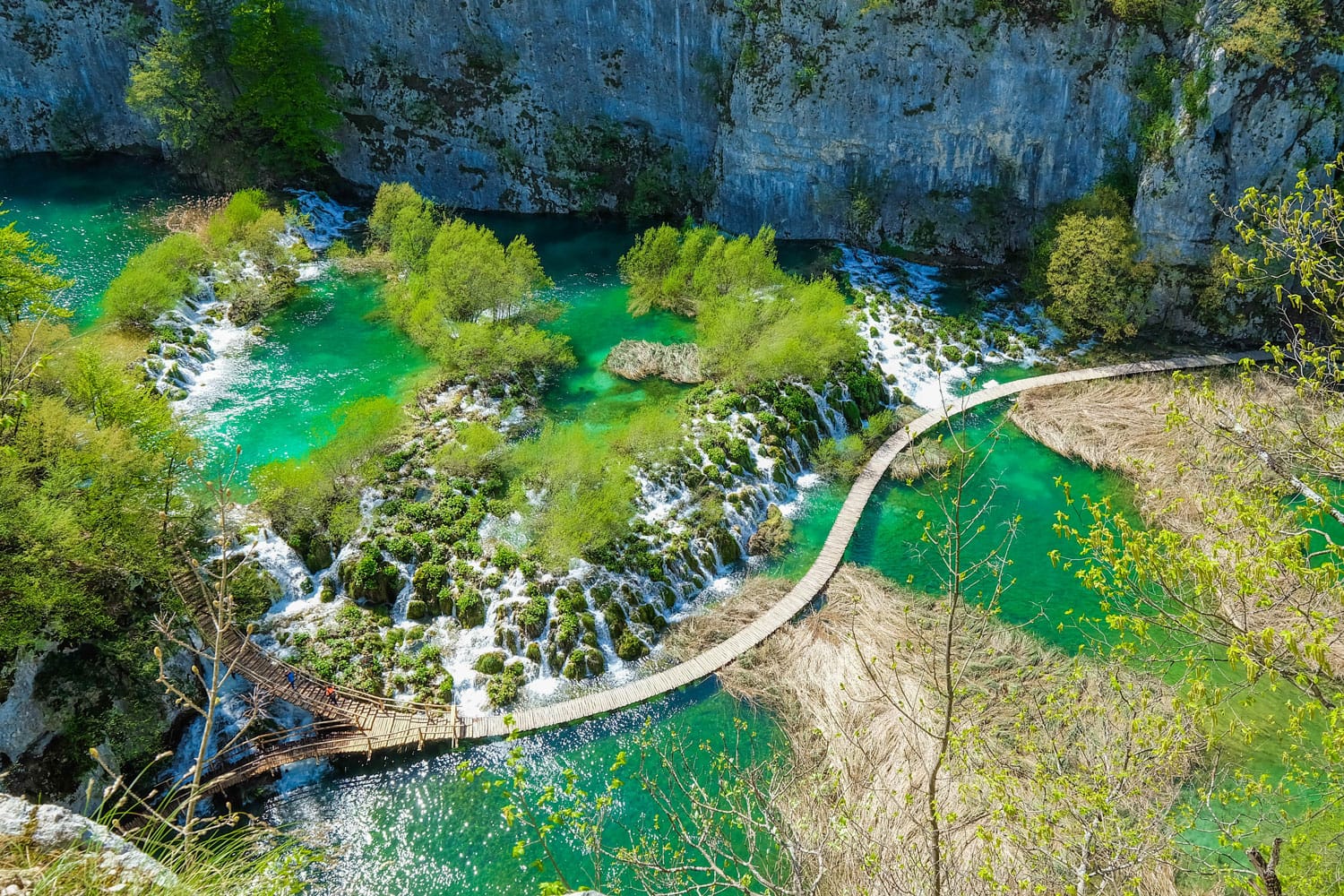 Plitvice Lakes National Park in Croatia