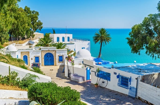 Sidi Bou Said in Tunisia