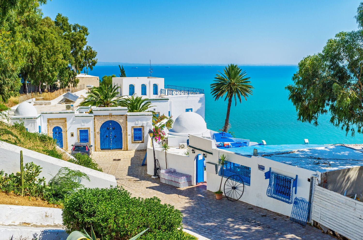 Sidi Bou Said in Tunisia