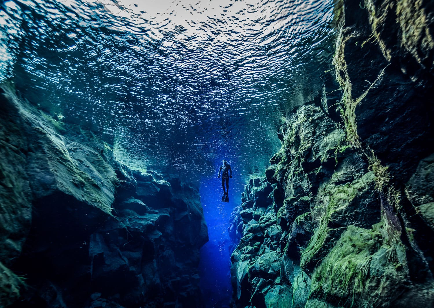 Silfra in Iceland