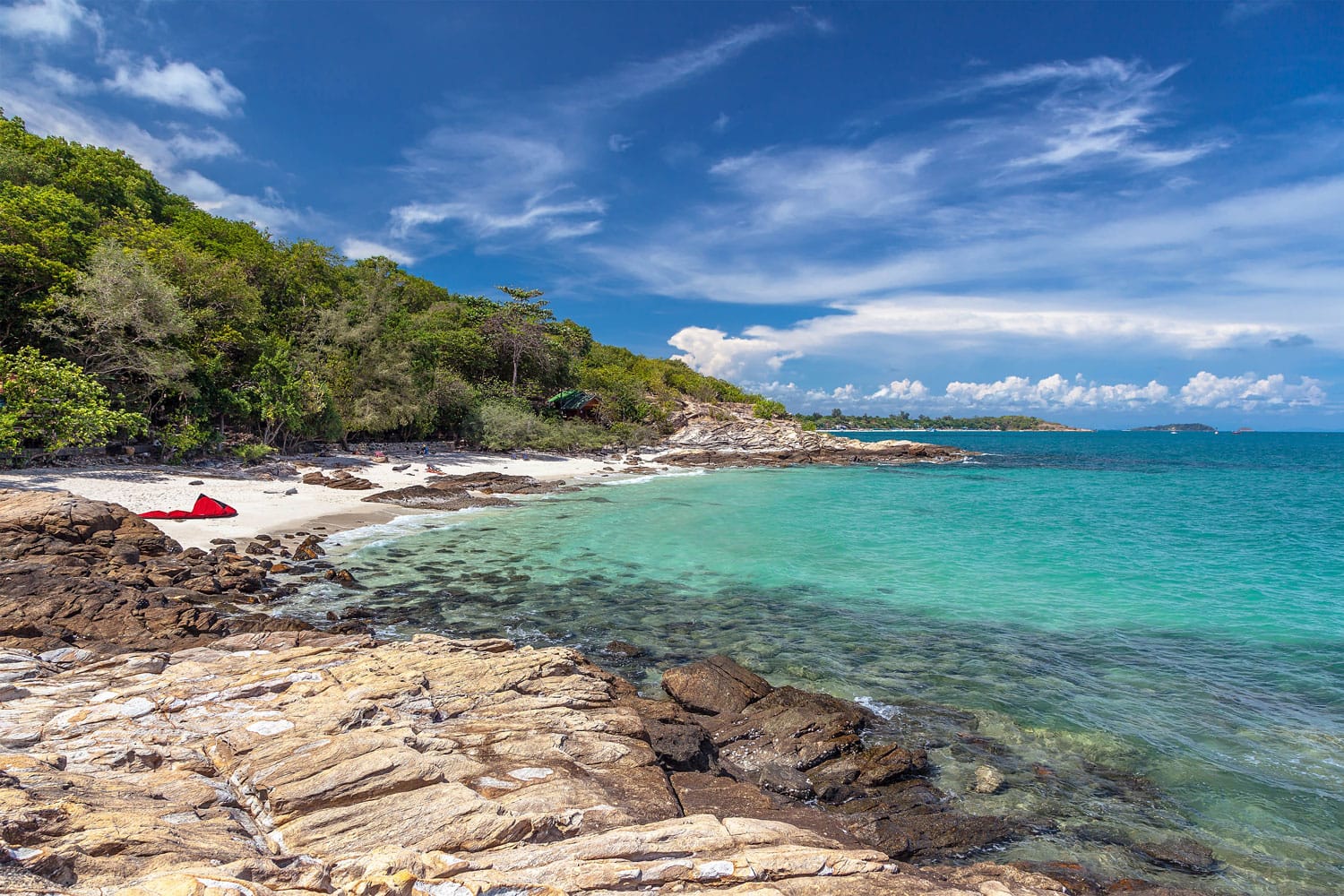 Ao Nuan Beach on the island of Koh Samet in Thailand