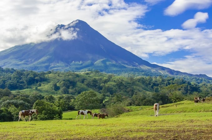 Arenal Volcano in Costa Rica