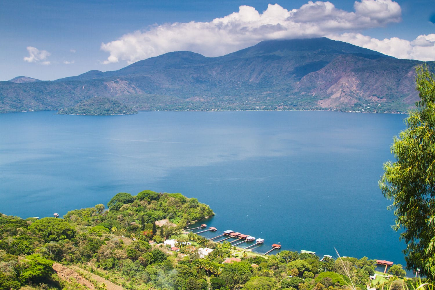 Coatepeque lake, Santa Ana, El Salvador, Central America