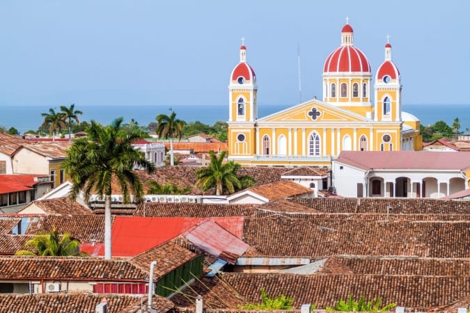Cathedral in Granada, Nicaragua