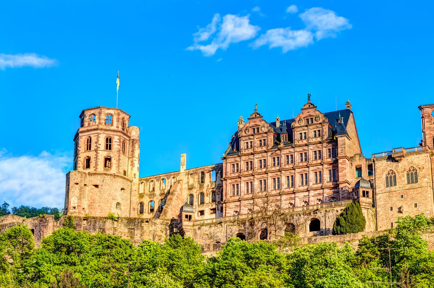 Heidelberg Castle in Germany