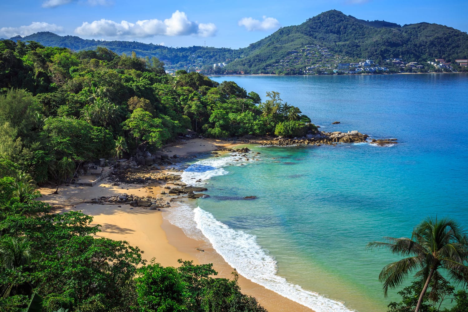 Gorgeous Laem Sing Beach in Phuket, Thailand