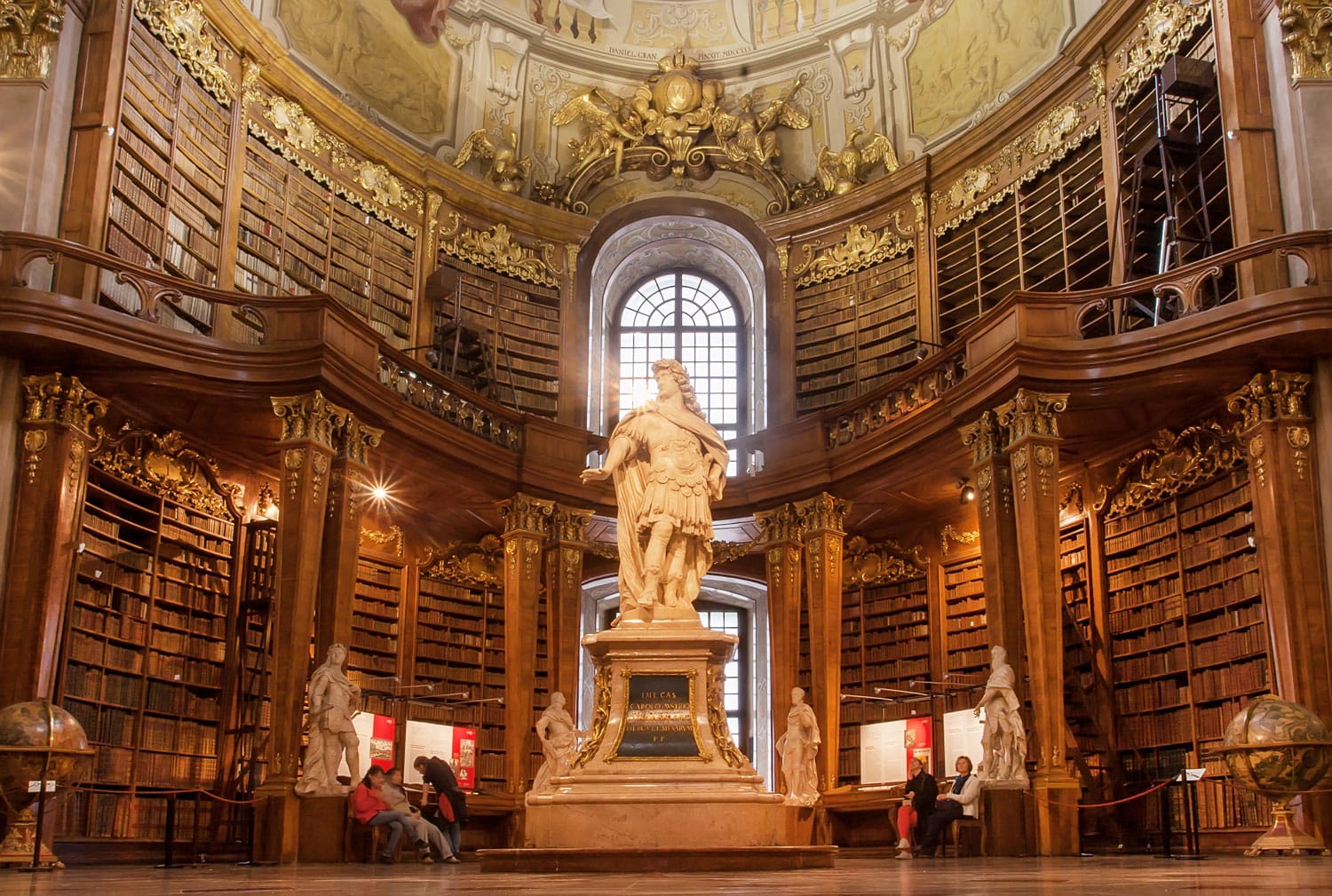 Austrian National Library in Vienna, Austria
