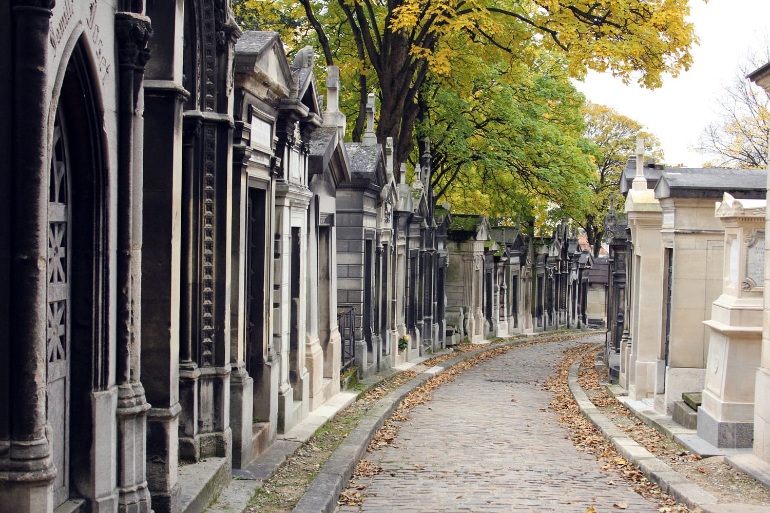 Pere Lachaise Cemetery Paris, France