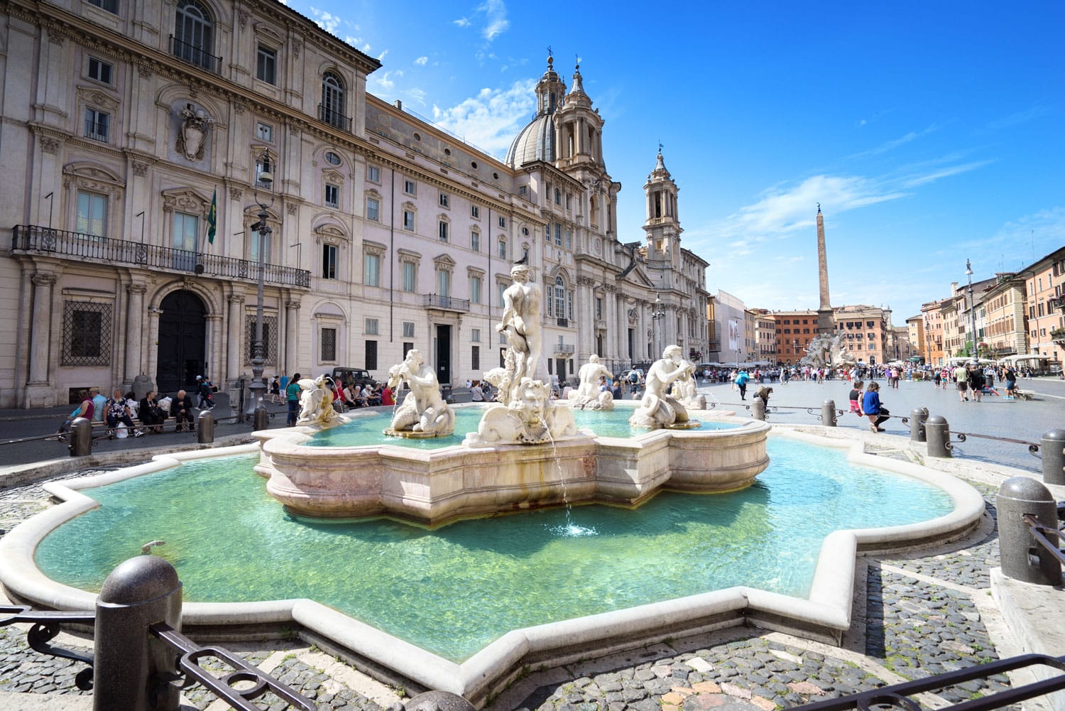 Piazza Navona in Rome, Italy