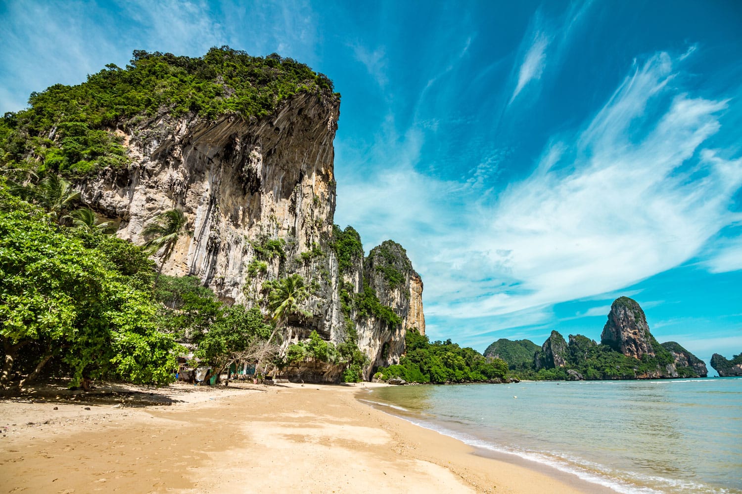 Beautiful Tonsai beach in Krabi province, Thailand