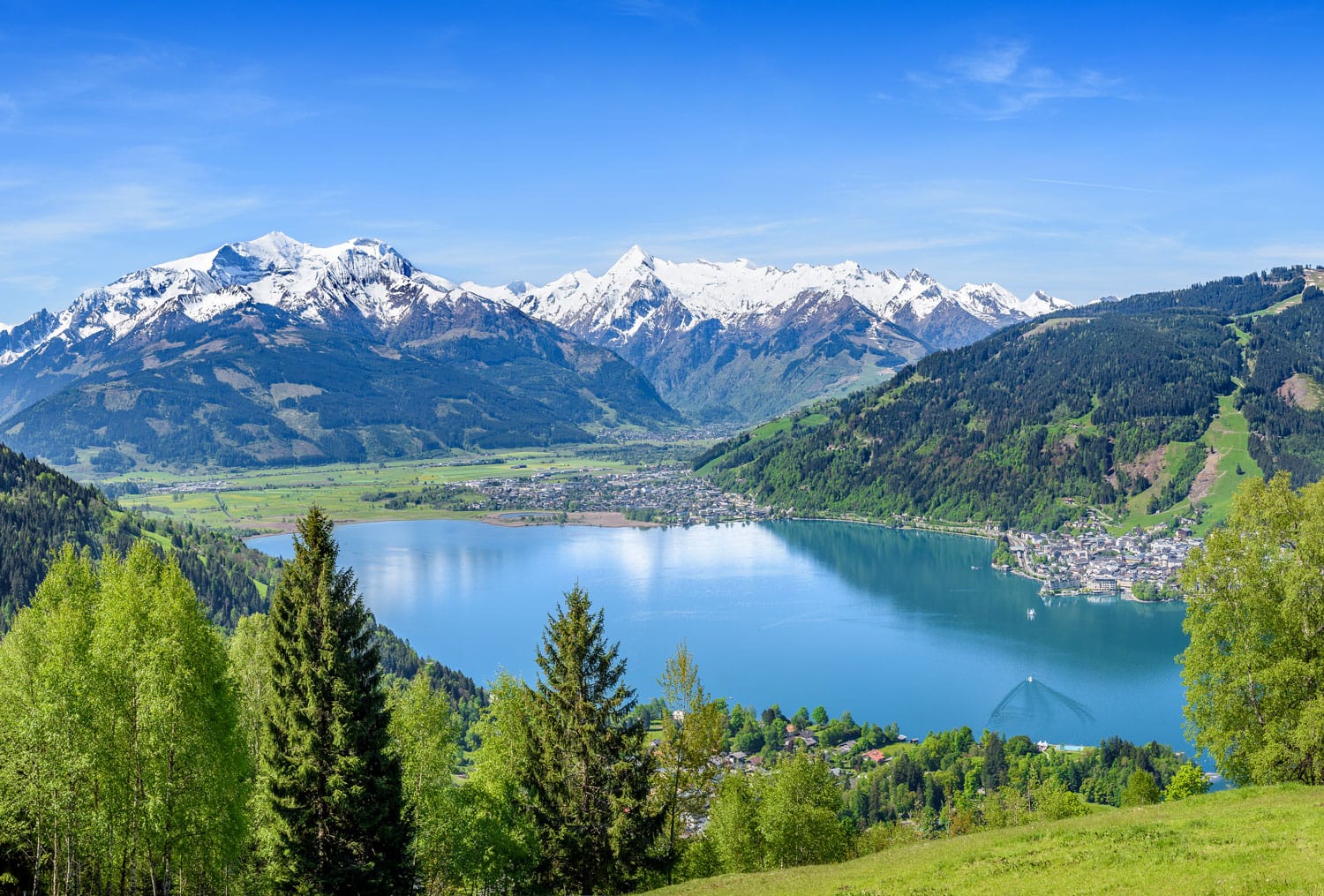 Zell am See in Salzburg, Austria