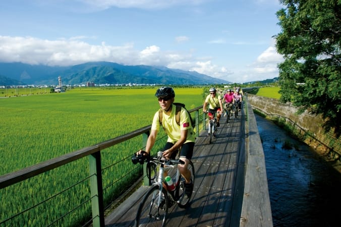 Cycling in the East Rift Valley in Taiwan