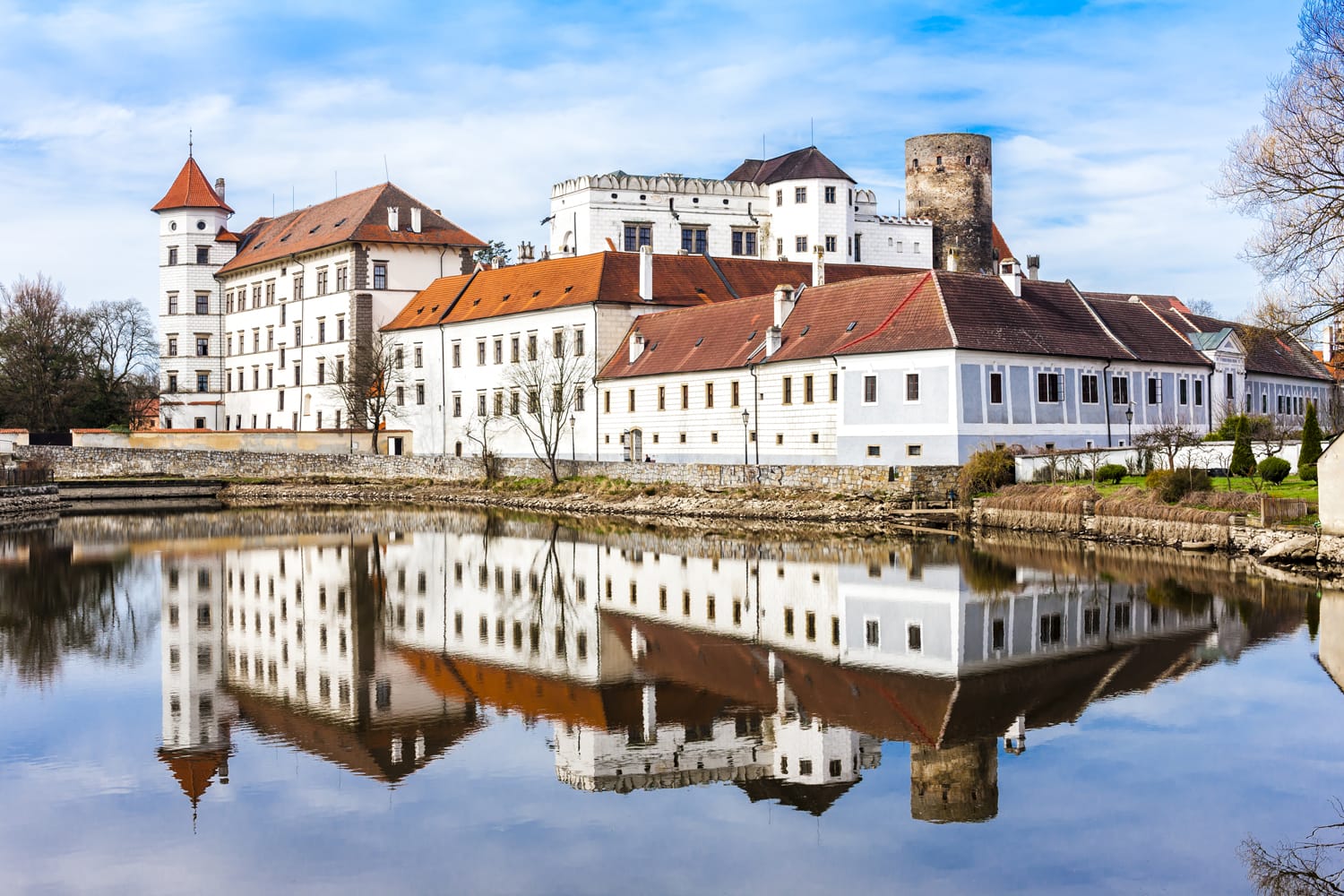 castle and palace of Jindrichuv Hradec, Czech Republic