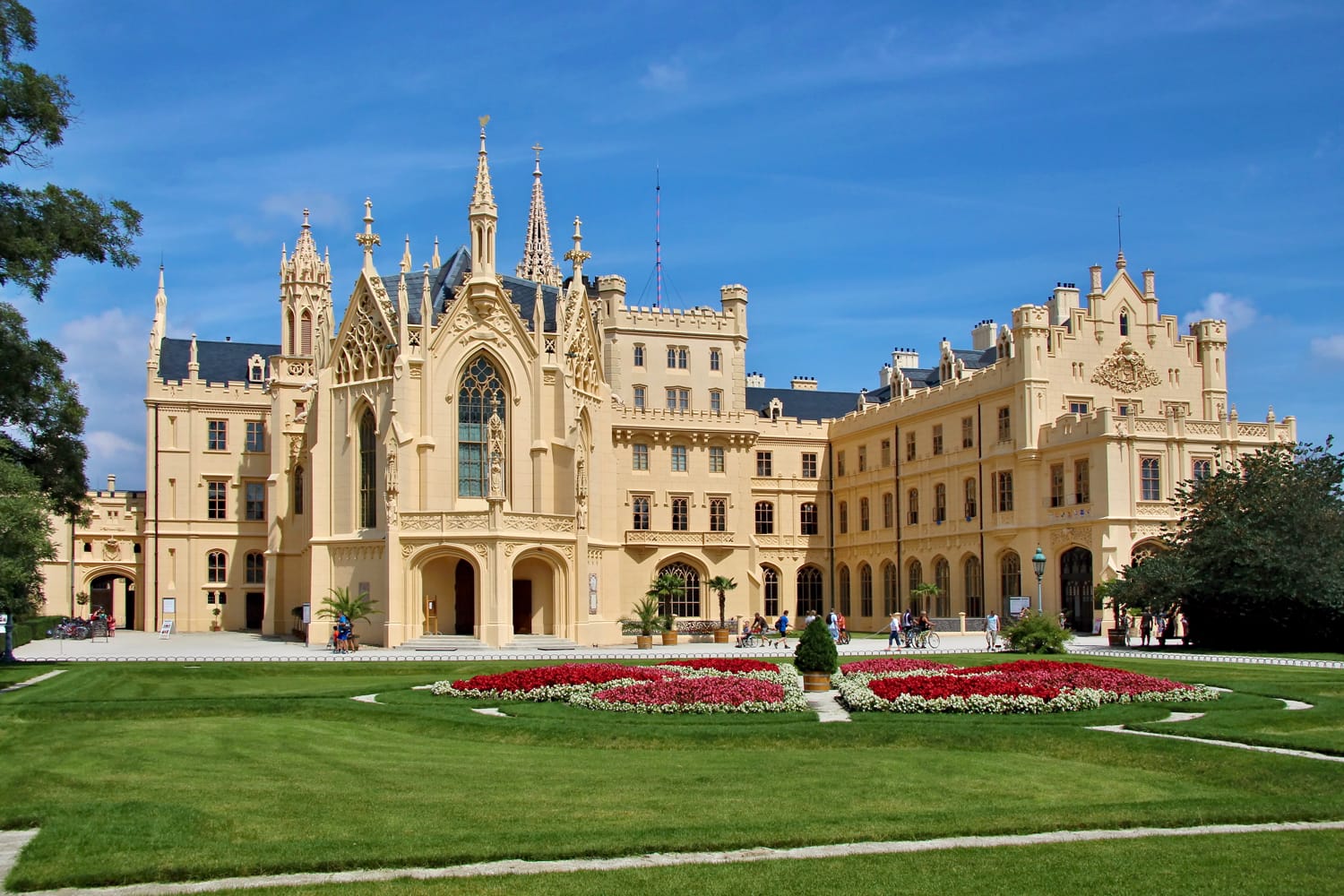 Castle Lednice, UNESCO world heritage, Czech republic